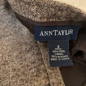 Ann Taylor Brown Wool Pants
